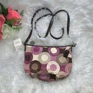 Rare COACH ALEXANDRA SNAPHEAD CROSSBODY HANDBAG PURSE